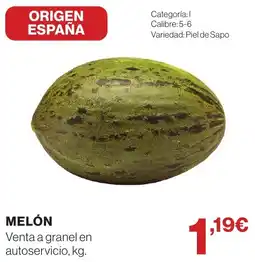 El Corte Inglés Melón oferta