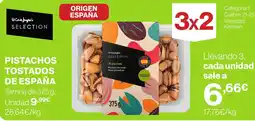 El Corte Inglés El Corte Inglés Selection pistachos oferta