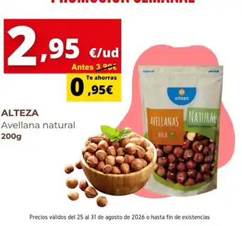 Alteza avellana natural