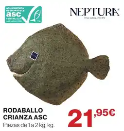El Corte Inglés Neptura rodaballo crianza asc oferta