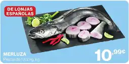 El Corte Inglés Merluza oferta