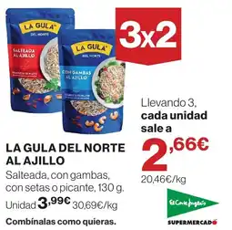 El Corte Inglés La Gula del Norte al Ajillo oferta