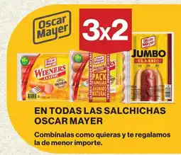 El Corte Inglés Oscar Mayer en todas las salchichas oferta