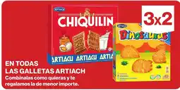 El Corte Inglés Artiach chiquilin en todas las galletas oferta