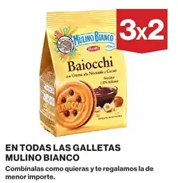 El Corte Inglés Mulino Bianco en todas las galletas oferta