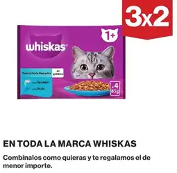 El Corte Inglés Whiskas Selección de Pescados oferta