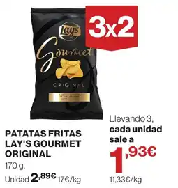 El Corte Inglés Lay's patatas fritas gourmet original oferta
