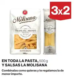 El Corte Inglés La molisana en toda la pasta y salsas oferta