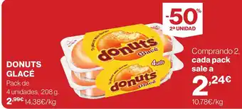 El Corte Inglés donuts glacé oferta