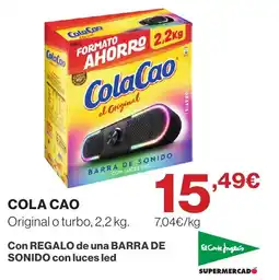El Corte Inglés ColaCao oferta