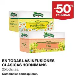 El Corte Inglés Hornimans infusiones clásicas oferta
