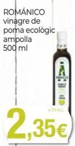 Keisy Románico vinagre de poma ecològic oferta