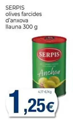 Keisy Serpis olives farcides d'anxova oferta