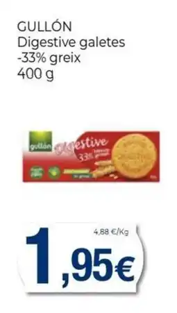 Keisy Gullón digestive galetes oferta