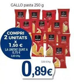 Keisy Gallo pasta oferta