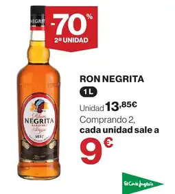 El Corte Inglés Ron Negrita oferta