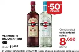 El Corte Inglés Martini vermouth oferta