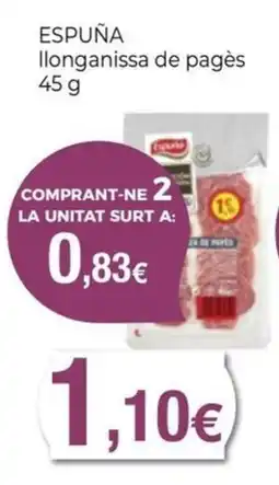 Keisy Espuña llonganissa de pagès oferta