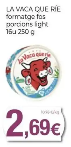 Keisy la vaca que rie formatge fos porcions light oferta