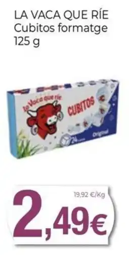 Keisy la vaca que rie cubitos formatge oferta