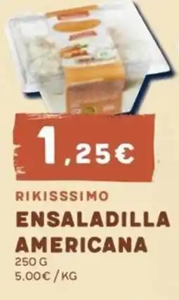 Keisy Rikissimo ensaladilla americana oferta