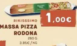 Keisy Rikissimo massa pizza rodona oferta