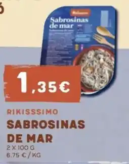 Keisy Rikissimo sabrosinas de mar oferta