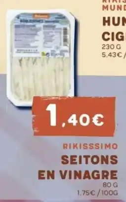 Keisy RikiSSSIMO seitons en vinagre oferta