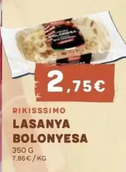 Keisy Rikissimo lasanya bolonyesa oferta