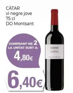 Keisy Cátar vi negre jove oferta