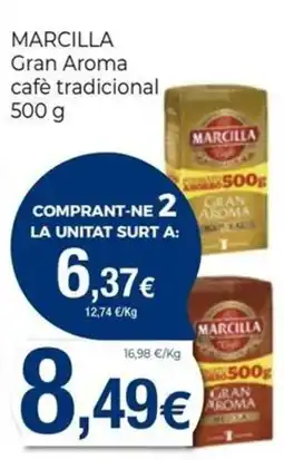 Keisy Marcilla café tradicional oferta