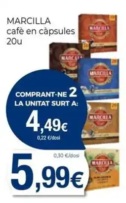Keisy Marcilla café en càpsules oferta