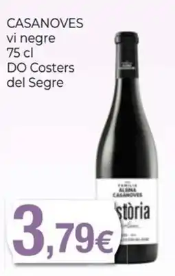 Keisy Casanoves vi negre oferta