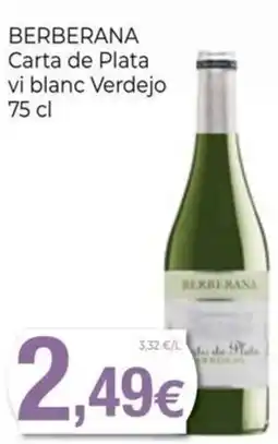 Keisy Berberana carta de plata vi blanc verdejo oferta