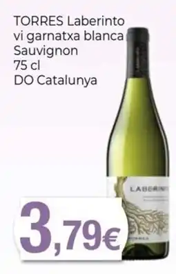 Keisy Torres laberinto vi garnatxa blanca sauvignon oferta