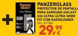 Worten PanzerGlass protector de pantalla para samsung galaxy s26 ultra ultra-wide fit con easyaligner oferta