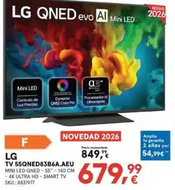 Worten LG TV 55QNED83B6A.AEU oferta