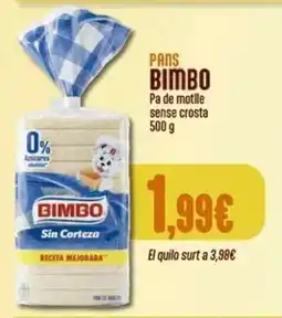 Keisy Bimbo pa de motlle sense crosta oferta