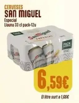 Keisy San Miguel Especial Llauna oferta