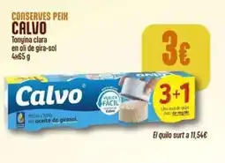 Keisy Calvo atún claro en aceite de girasol oferta