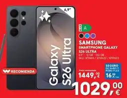 Worten Samsung smartphone galaxy s26 ultra oferta