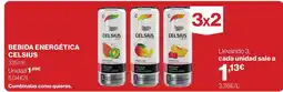 El Corte Inglés Celsius bebida energética oferta