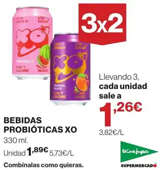 Bebidas Probióticas XO