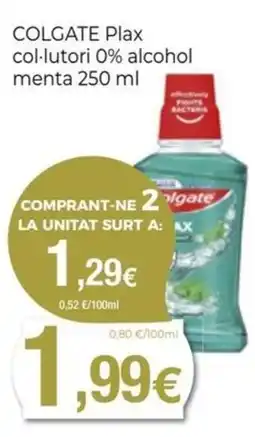 Keisy colgate plax col·lutori 0% alcohol menta oferta