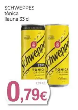 Keisy Schweppes tònica llauna oferta
