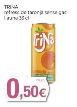 Keisy Trina refresc de taronja sense gas oferta