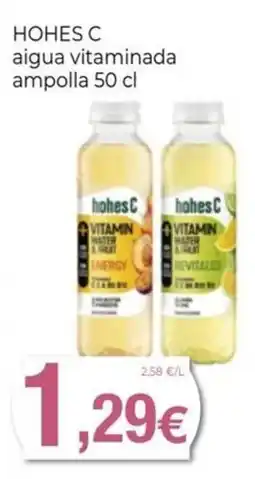 Keisy Hohes C aigua vitaminada ampolla oferta