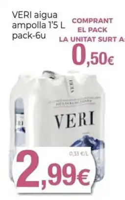 Keisy Veri agua ampolla oferta