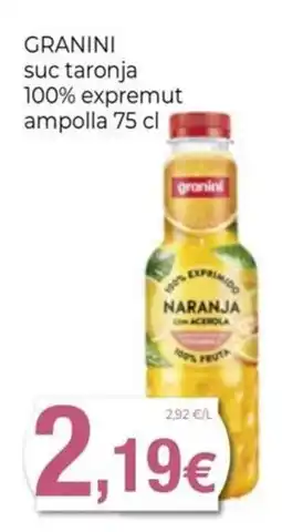 Keisy granini suc taronja 100% expremut oferta
