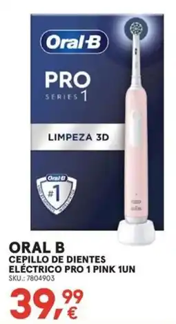 Worten Oral B cepillo de dientes eléctrico pro 1 pink oferta